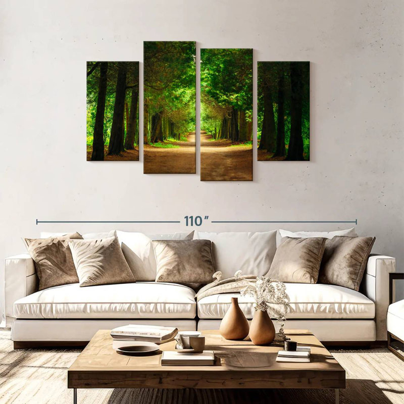 Sireci Park Tunnel Trees, 48" H x 75" W