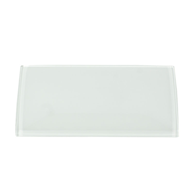 Carrelage mural en verre brillant urbain 4 "x 8" Urban, Super blanc