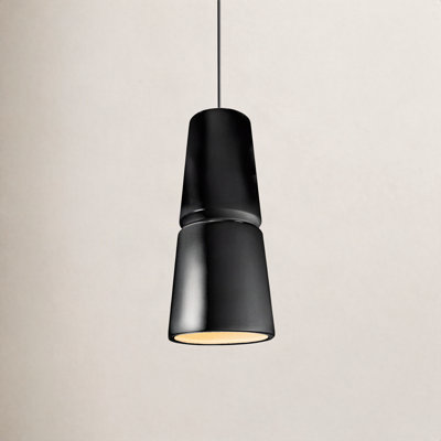 Logan 1 - Light Single Cone Pendant