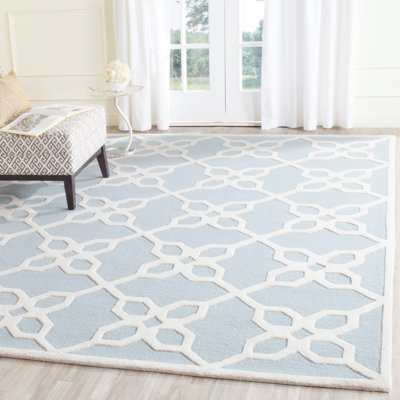 Hollins Cambridge Hand Tufted Wool Geometric Rug