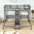 Essy Twin Over Twin Bunk Bed with Built-In Stairs-806780009