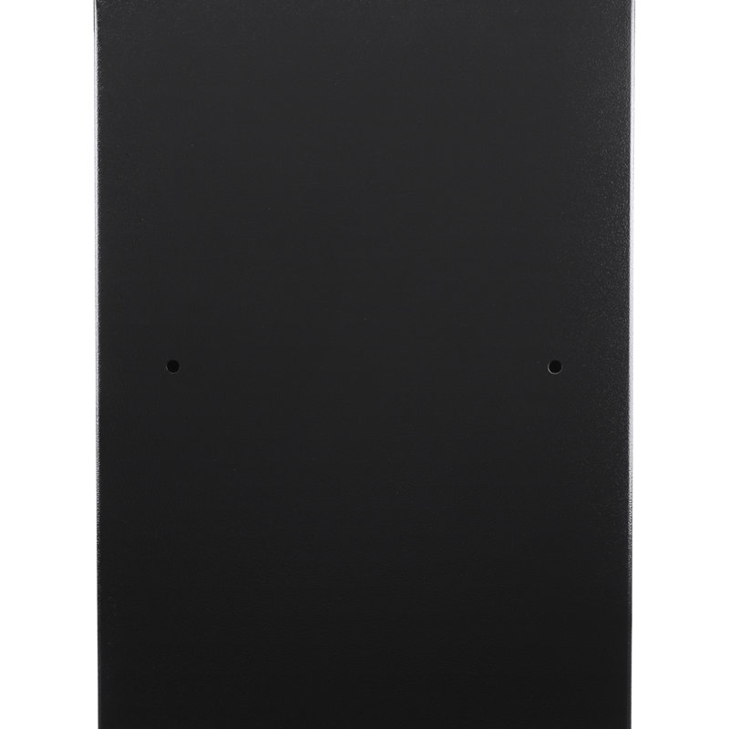 Coffre-fort en acier 1,45 pi cubes, noir, verrou numérique avec tablette amovible