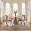 Brindle Stripe Hand Loom Knotted Wool Rug-1491392640
