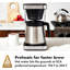 OXO Brew 8-Cup Vacuum Coffee Maker 120 Volts, Stainless Steel - Black