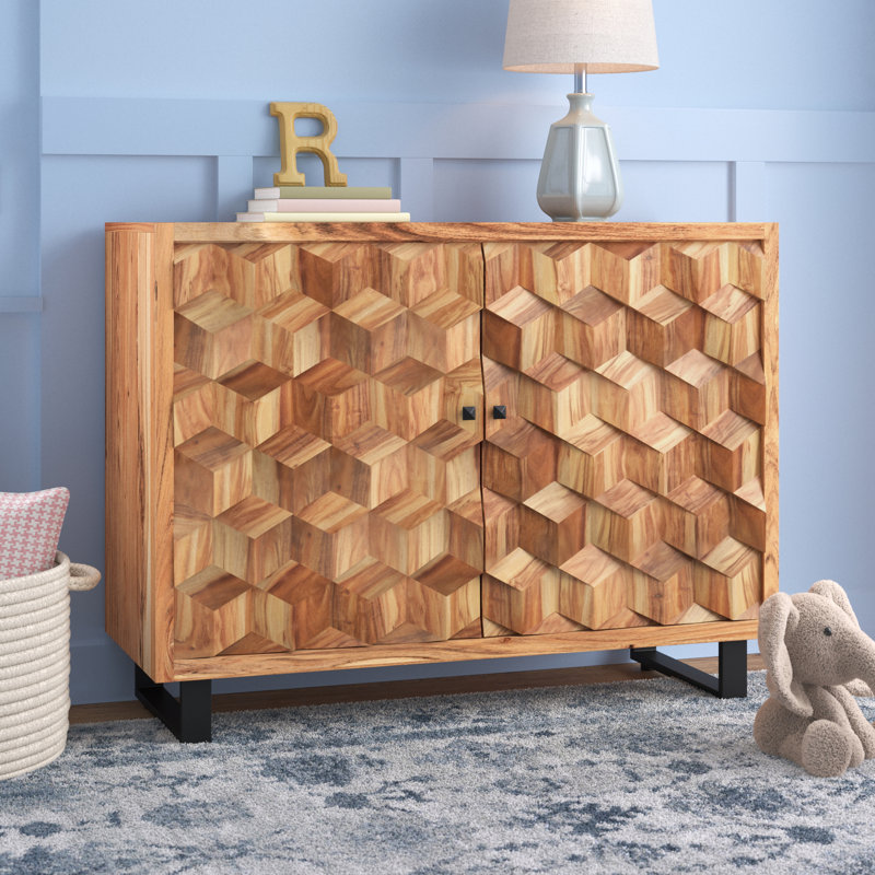 Calob Accent Cabinet, Natural