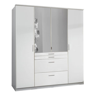 4 Door Manufactured Wood Wardrobe