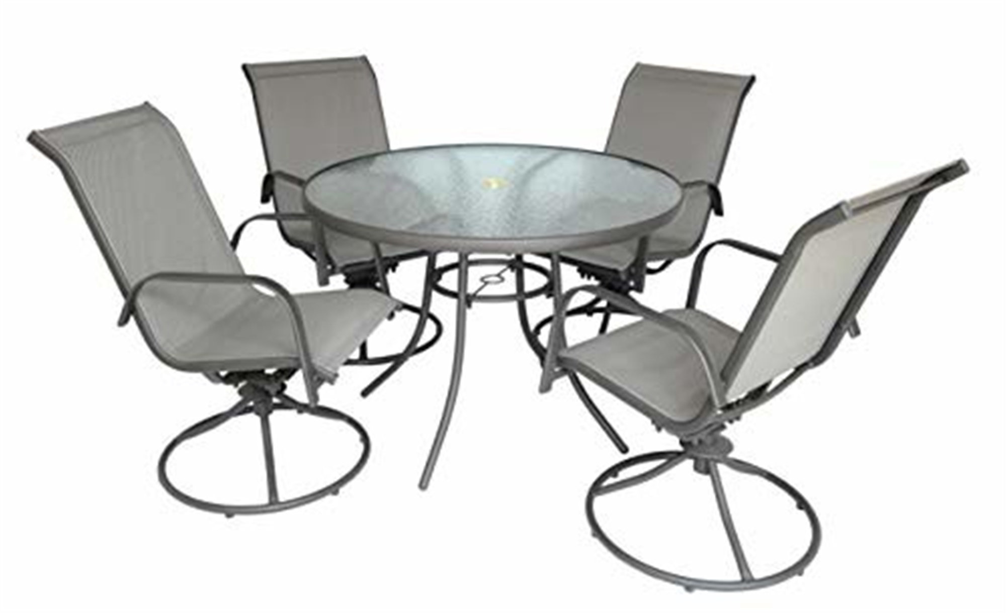 Wildon Home® Simonska 4 - Person Round Outdoor Dining Set & Reviews ...