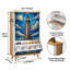 Armoire de rangement pour chaussures avec 3 tiroirs rabattables pour organisateur de rangement pour chaussures