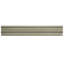 Chester 12" x 2" Glossy Ceramic Mudcap Tile Trim in Gray