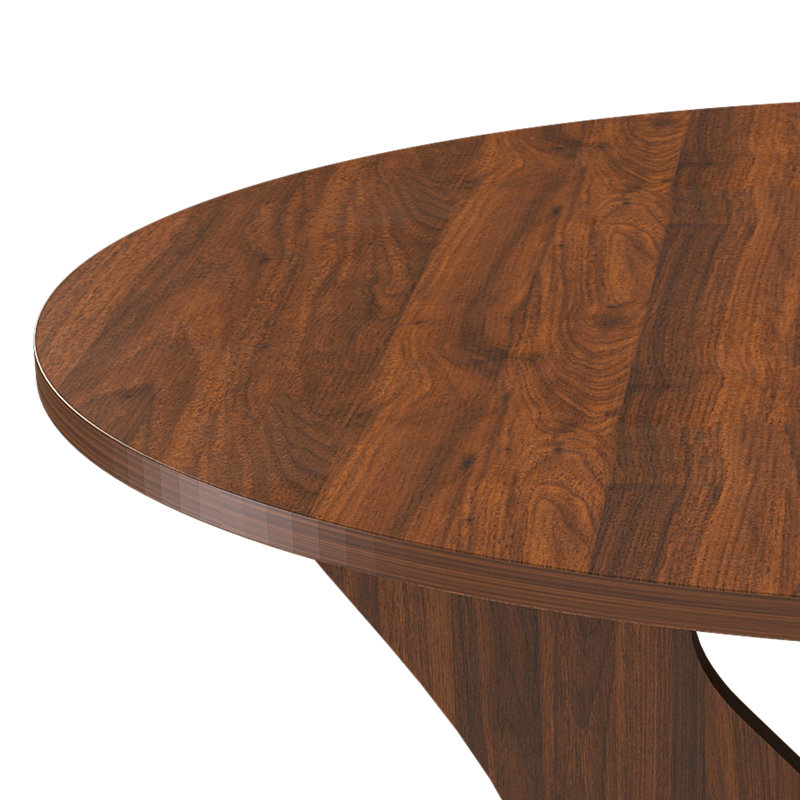 Table de salle à manger pliante 43 po pour petits espaces (sans la chaise), Noyer
