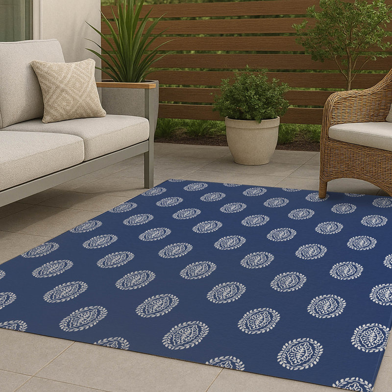Tapis d'extérieur antidérapant Maddy, Rectangulaire 3 pi x 5 pi