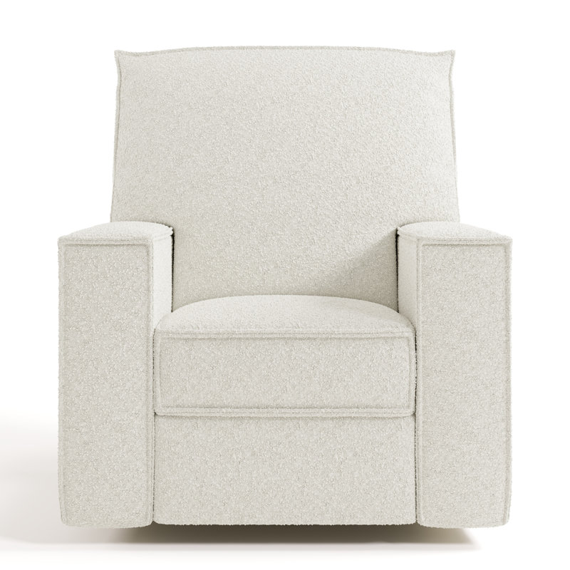 Texas Nursery Power Recliner Swivel Glider , Ivory Boucle