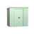 Classic Steel Storage Shed, 6X4, Sage Green-67124407