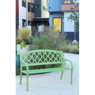 Dezaraye Steel Outdoor Bench