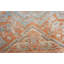 Soft Light Coral Color Antique tribal Medallion Design Cotton Agra Rug