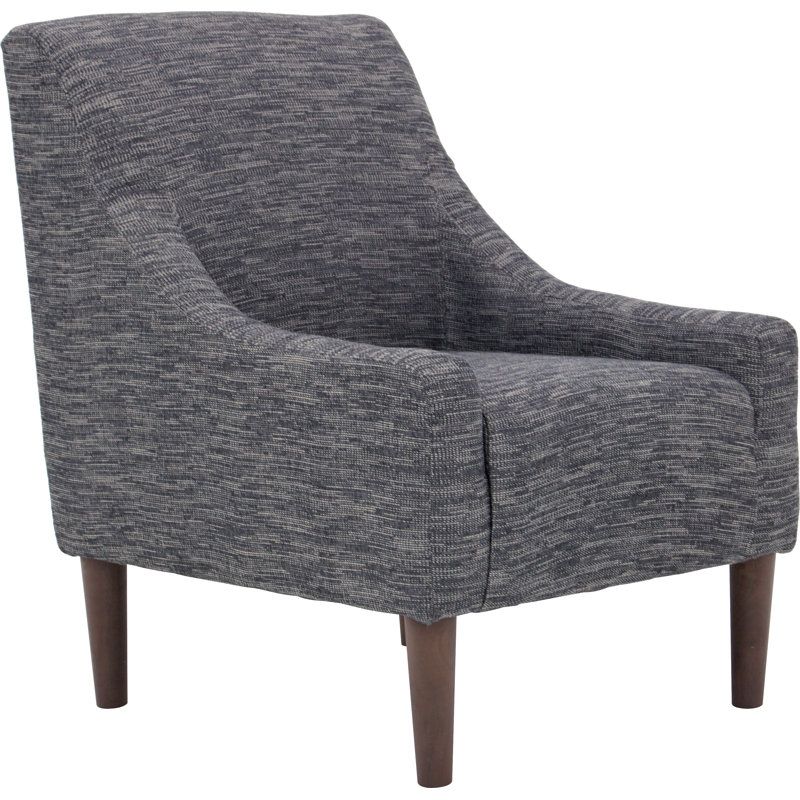 Fauteuil l 25,5 po, Gris anthracite Hampden