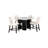 WHITE BAR TABLE