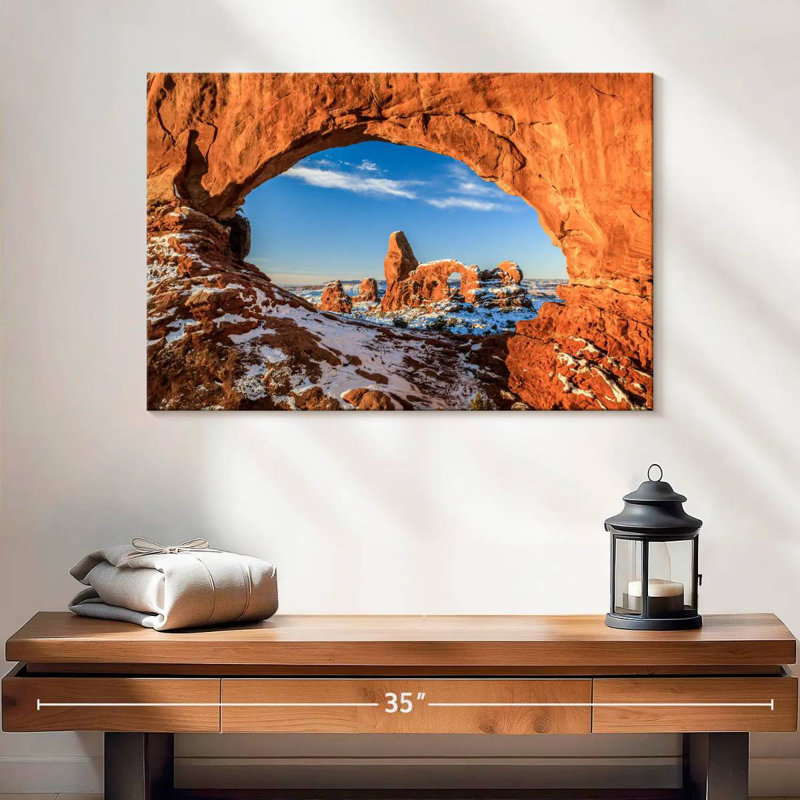 Kavia arches à travers une arche, H 16 po x l 24 po