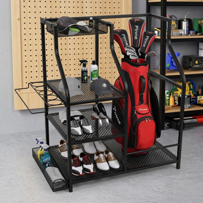 Freestanding Sports Storage Rack