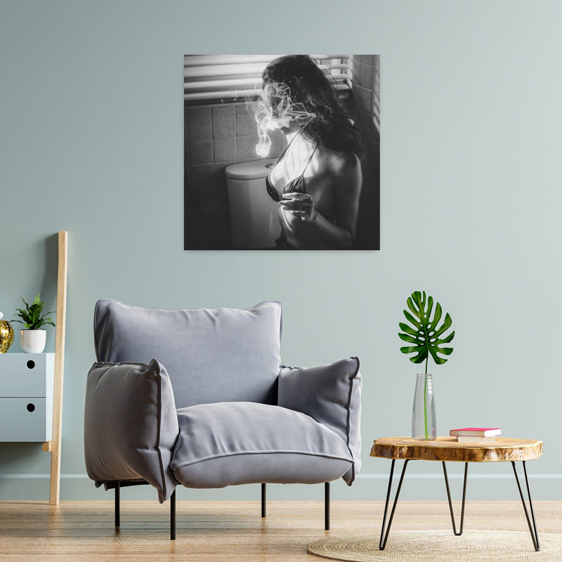 Art contemporain Portrait contemporain, H 24 po x l 24 po