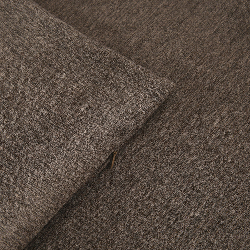 Reversible Throw Pillow, Gray, Square 18", Pillow Cover Only - No Insert