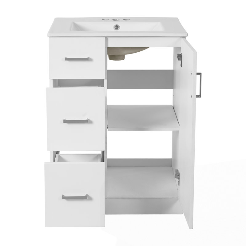 Meuble-lavabo moderne 24 "avec lavabo