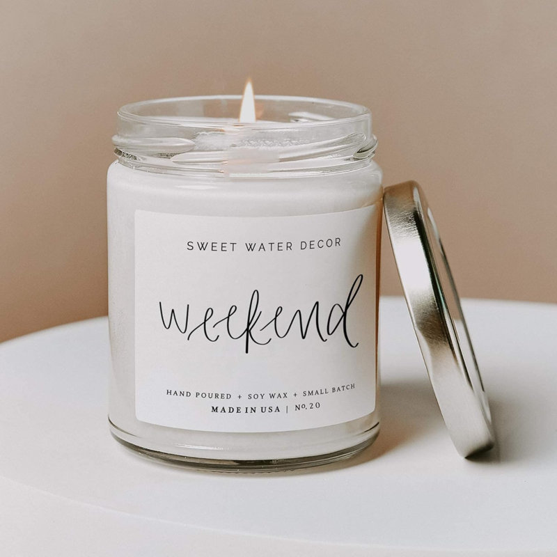 Weekend Scented Jar Candle