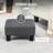 Foot Rest With Linen Upholstery, Charcoal Gray, Compact For All Households' Needs, Comfortable Upholstered Gray , Suitable Living Room,