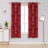Albhie Geometric Room Darkening Thermal Curtain Panels-2055917433-2114873225