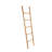 Cole And Grey Wood Handmade 5 Rack Partition Ladder