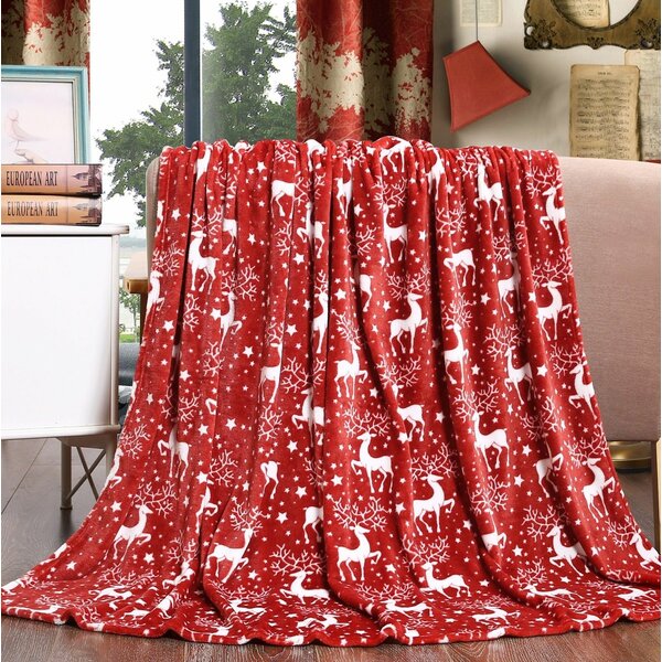 Kovot Winter Snowflake 72 Table Runner | Christmas Holiday Table Decor | Red & White with Foil Accents Snowflake | Measures 72 x 13