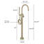 Single Handle Deck Mounted Clawfoot Tub Faucet-967800512