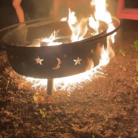 Gustafson Steel Wood Burning Fire Pit