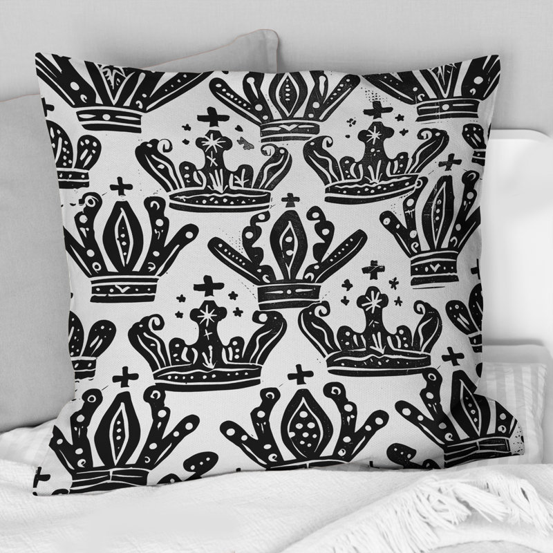 Coussin Glam, H 16 po x l 16 po