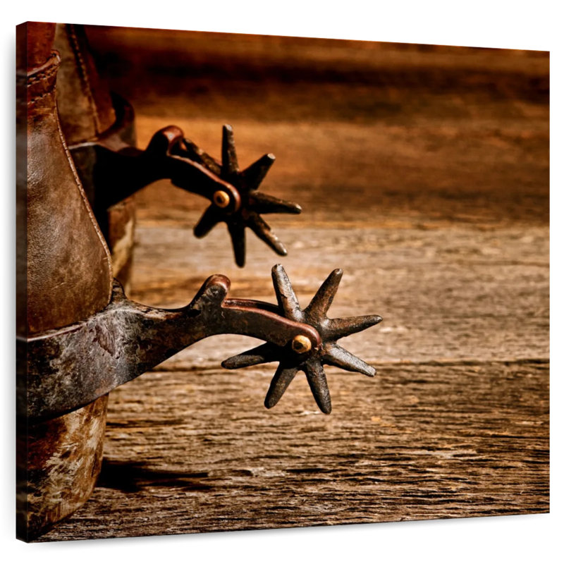 Lelar Cowboy Spurs, 30" H x 30" W