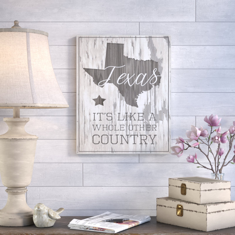 " Texas " by Daphne Polselli, 30" H x 24" W, Wrapped Canvas