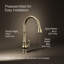 Artifacts® Touchless Pull Down Kitchen Sink Faucet with Three-Function Sprayhead-195228146