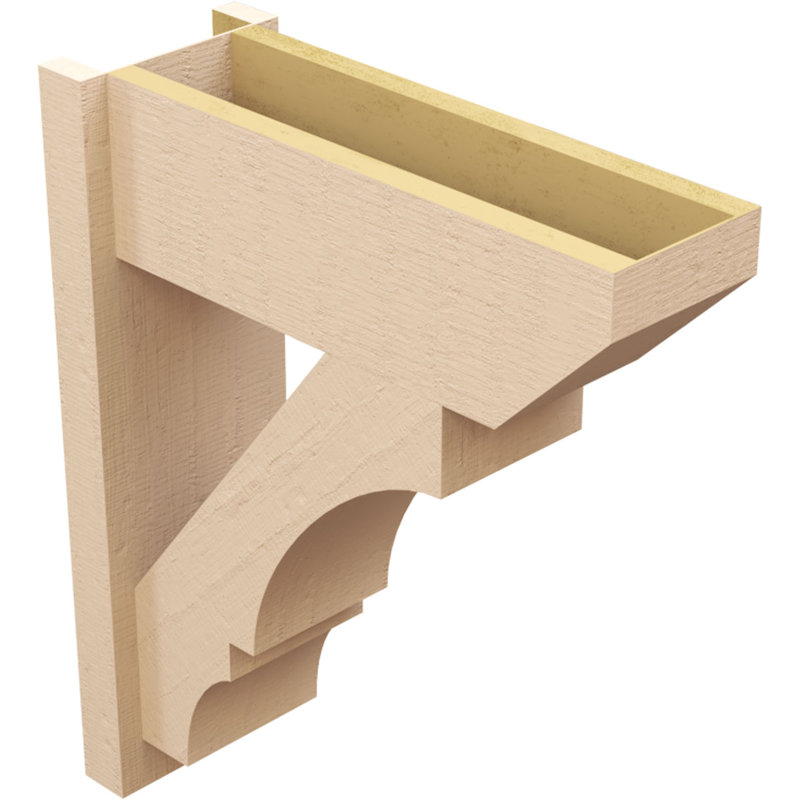 Bois de cèdre brut Balboa Slat, H 26 po x l 8 po x P 22 po