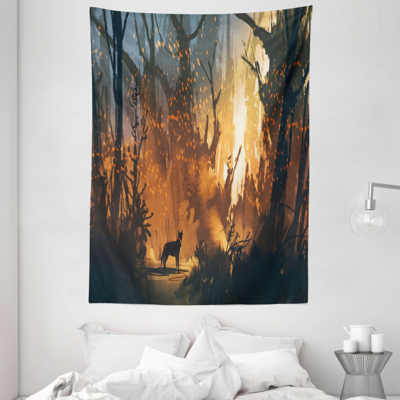 Tapisserie décorative en polyester, H 80 po x l 60 po
