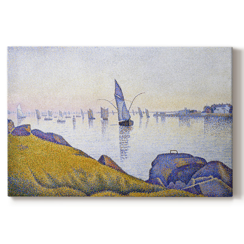 Paysages rétro-CCLxxvi -Galerie enveloppée Cavas, 12 x 18