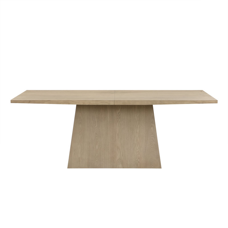 Table de salle à manger Vireo, Frêne clair