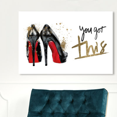 «You Got Red», impression sur toile