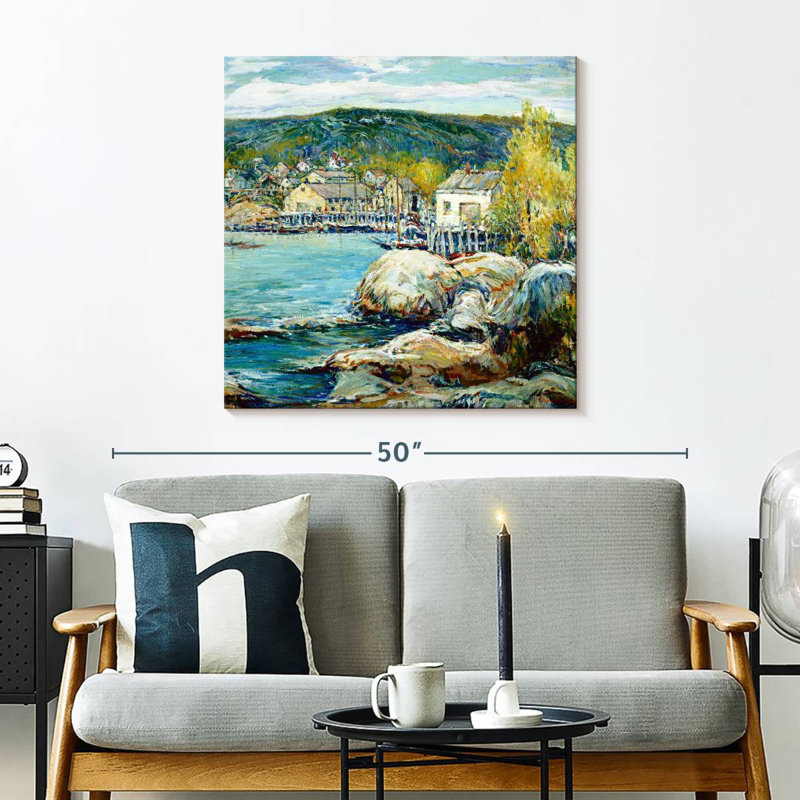 Harbor Day, 30" H x 30" W