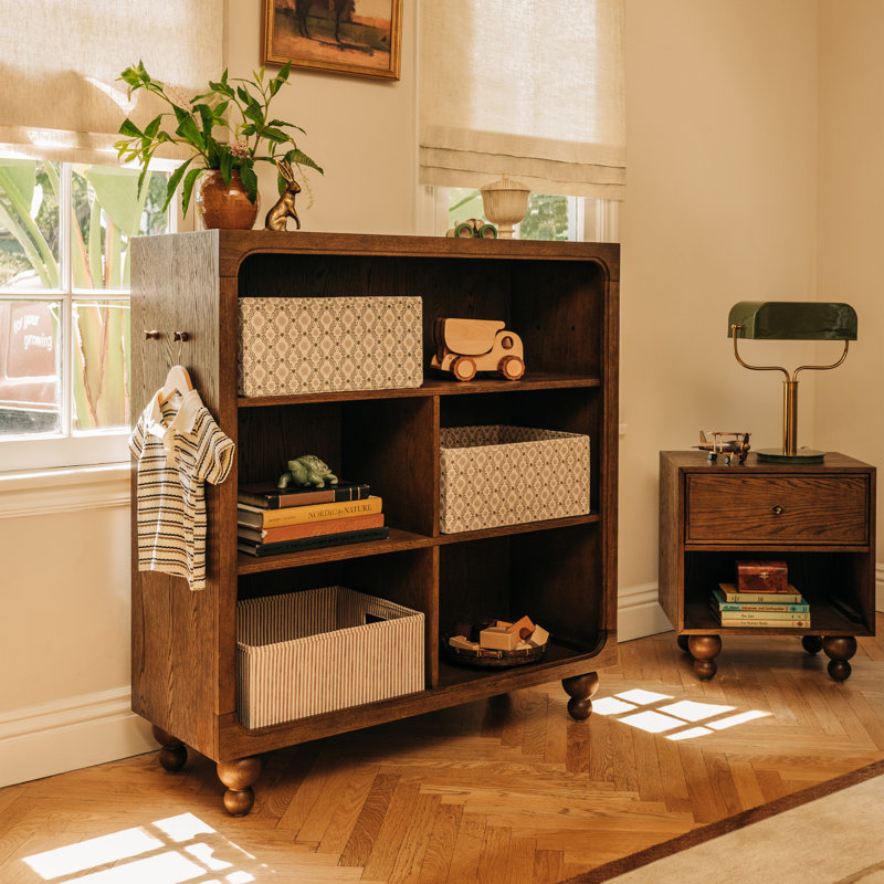 Astre Assembled Nightstand by Nate Berkus, Toffee