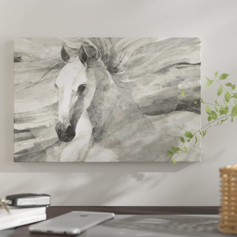 « poseidon neutre », impression sur toile, H 18 po x l 26 po x P 1,5 po, Toile tendue, Pas de tapis