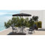 Claude 49.2'' x 79.2'' Rectangular Tilt Beach Umbrella-1291232935