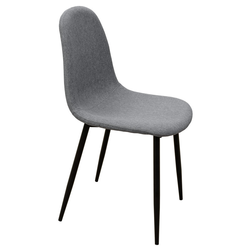Wyatt 48.5cm H Polyester Blend Upholstered Accent, Grey