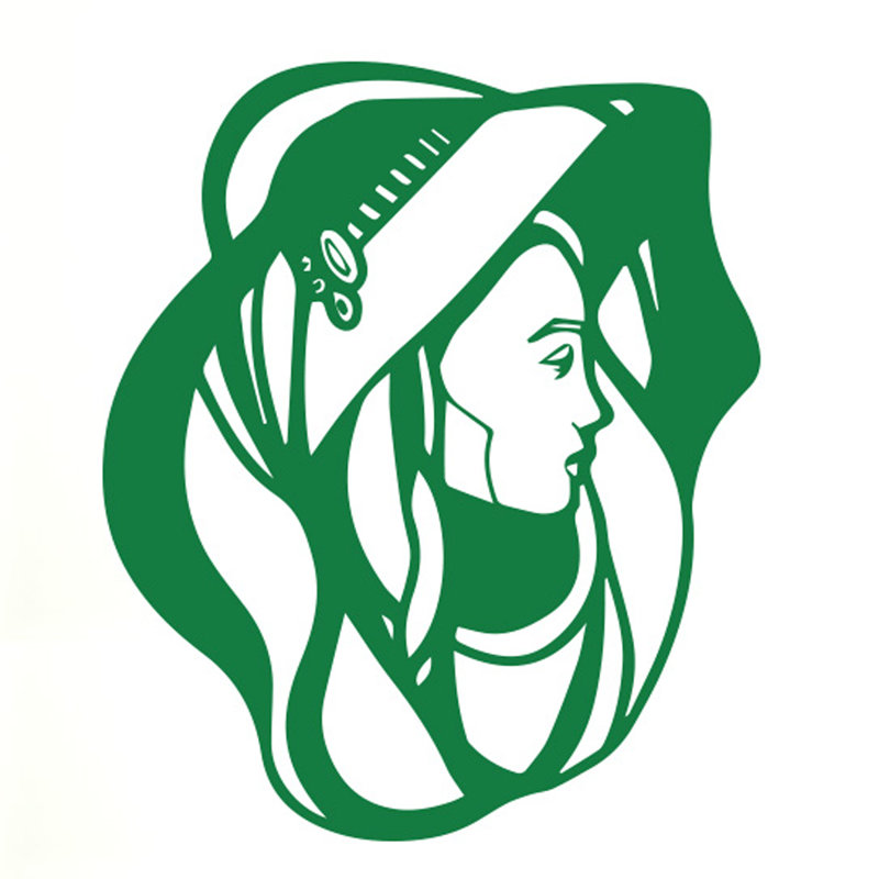 Wall Decal, Green, Medium