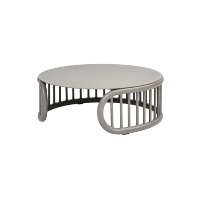 Table basse d'extérieur ronde de 34,5 po Loza