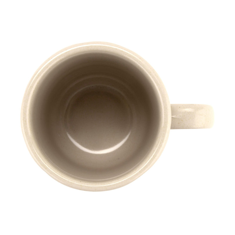 GET BAM-1389 Melamine Stackable Coffee Mug, 8 Ounce, Bamboo Cellulose (Set of 12)